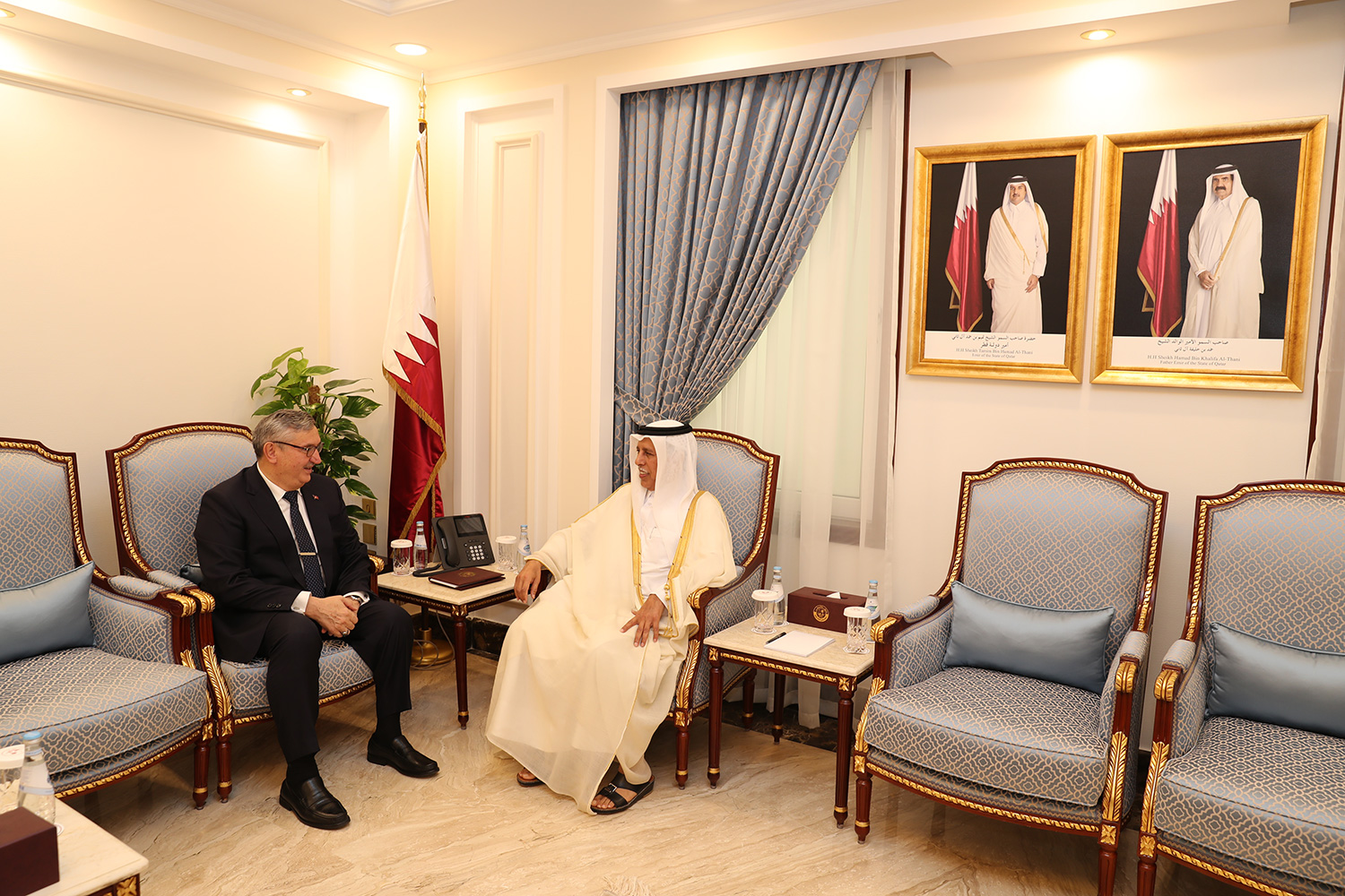 Shura Speaker Meets Turkish Ambassador to Doha