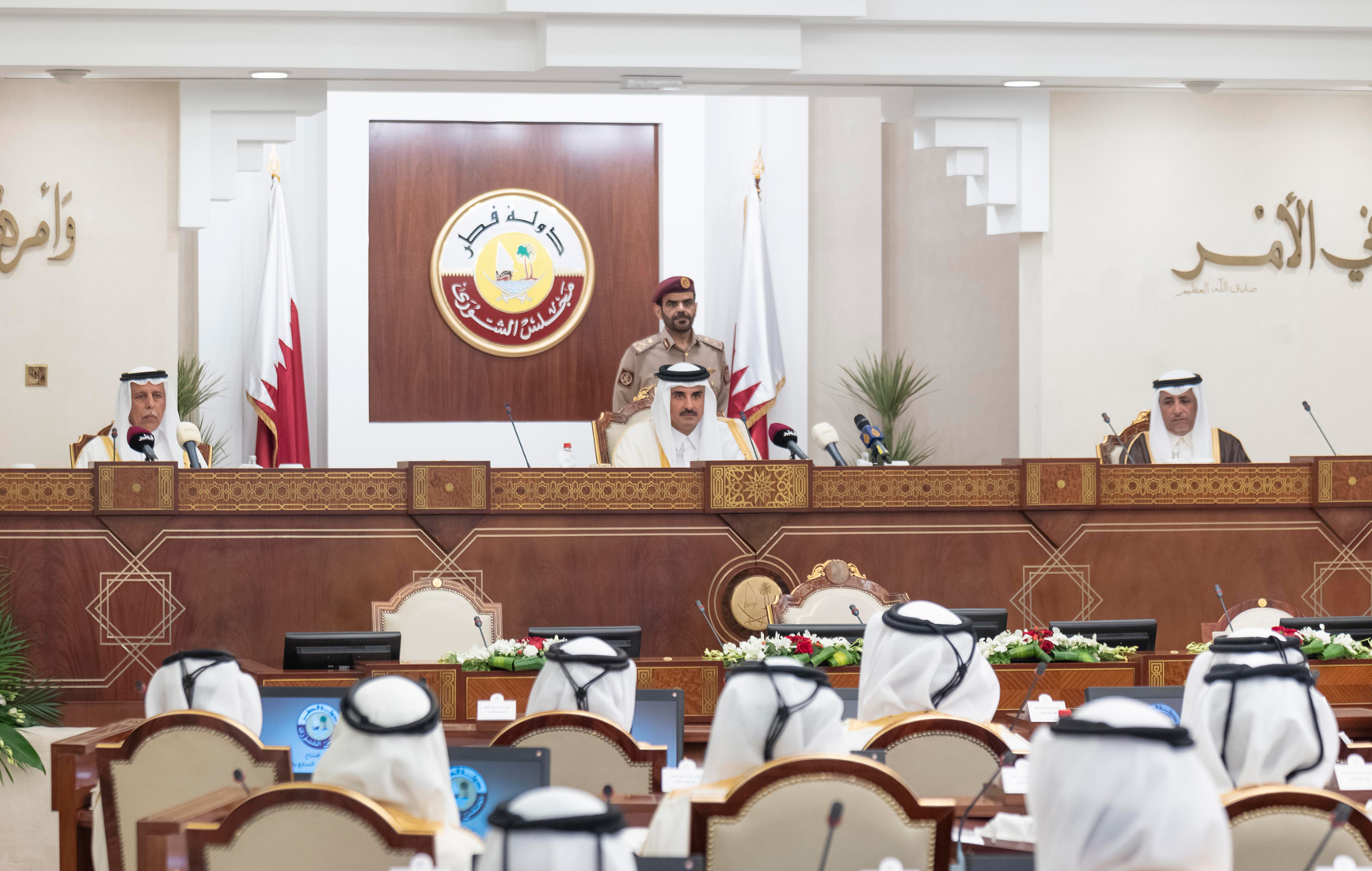 HH The Amir Inaugurates Advisory Council's 47th Ordinary Session